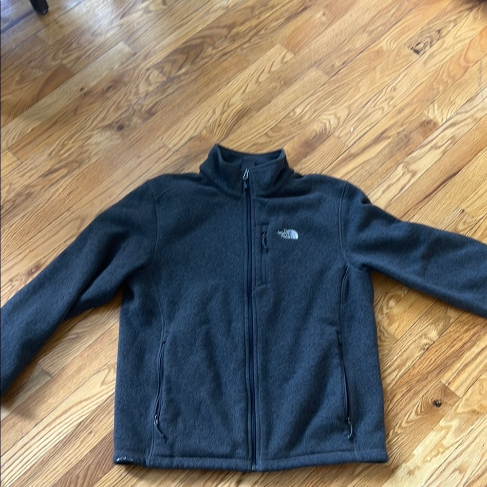 The North Face Charcoal Full-Zip Jacket